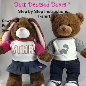 PDF Teddy bear coat pattern dress pattern teddy bear | Etsy