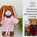 PYJAMAS / PAJAMAS Pjs PDF Pattern for Teddy Bear. Fits 15-18 Inch Bears ...
