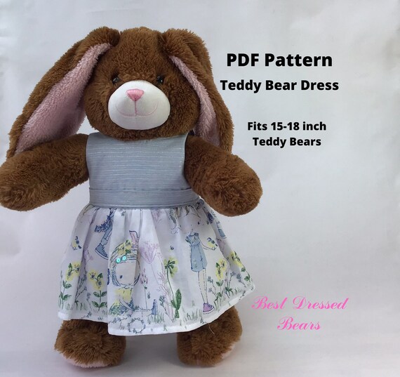 build a bear dress pattern