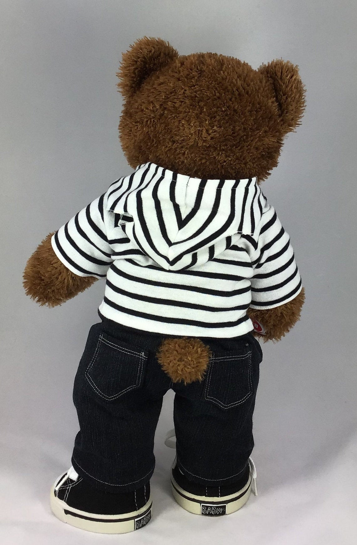 TEDDY BEAR HOODIE Pdf Pattern Fits Buildabear & Other 1518 Etsy