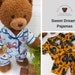 5 X PDF Patterns for Teddy Bear Clothes - SAVE 10% - Fits 15-18 Inch ...