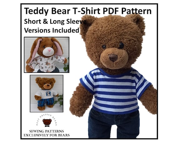 Pdf Pattern: T-SHIRT. Fits Build-A-Bear 