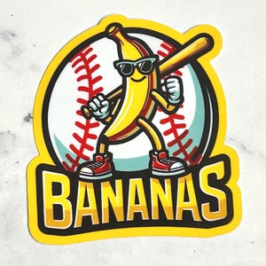 Savannah Bananas Stickers - Etsy