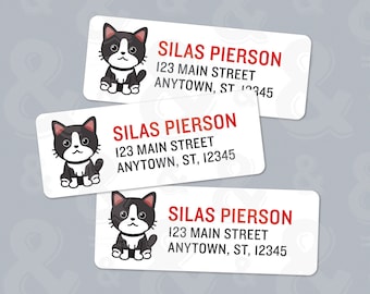 Pet Return Address Labels - Color Customization ADD ON!