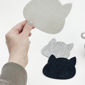 Cats Coasters / Set Coasters / Cute Coasters / Gift Cat lover