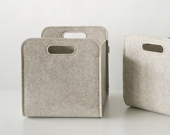 Modern Storage Basket / Felt Storage Bin / Household Storage / Possible in Custom Size