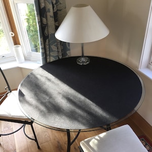 Large Round Pad / Felt table cover / Different sizes Mat image 2