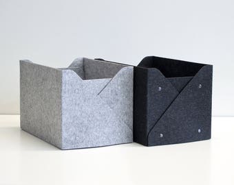 felt basket etsy