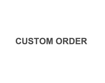 SAMPLE Custom Order / shipping fee payment