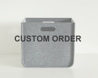 Custom Order for Dumitrita / 12 Strong Storage Baskets