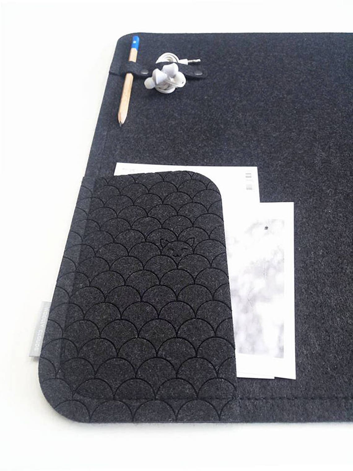 Large Desk Mat / Desk Top Organizer Pad / Laptop Mat / Office Etsy