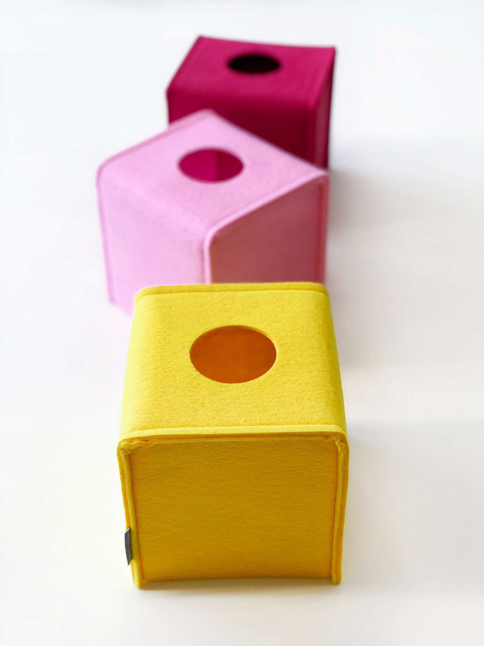 Tissue Box Cover / Felt Tissue Holder / Kleenex Box Cover / Etsy