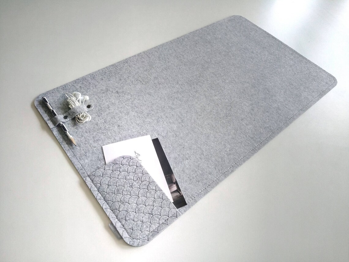 Large Desk Mat / Desk Top Organizer Pad / Laptop Mat / Office Etsy