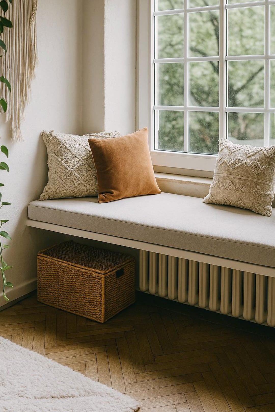 Bettschlange Coussin De Siège Personnalisé Pour L'intérieur - Rebord De Fenêtre - Imperméable Et Amovible - Pour Banquette D'angle - Coussin De Baie