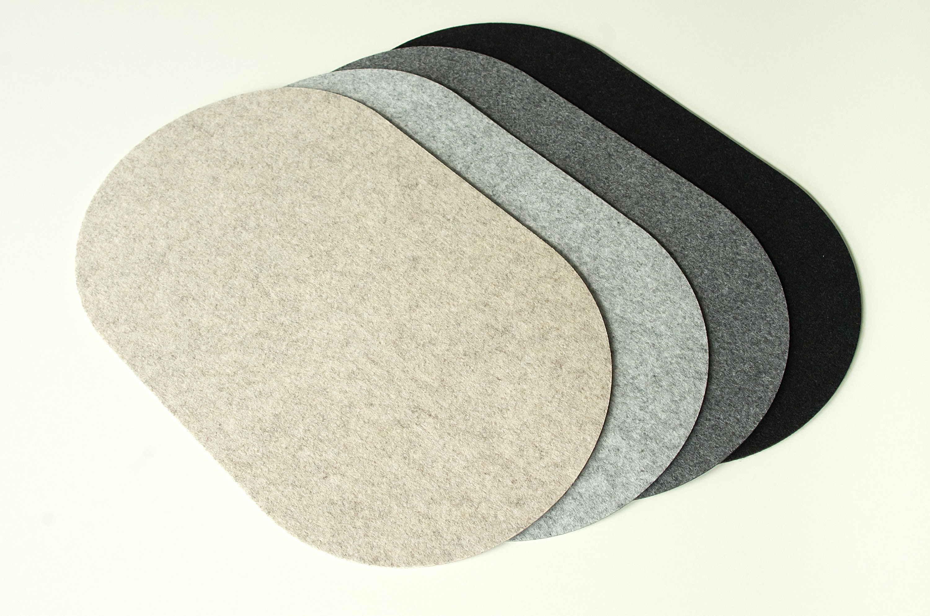 Set Oval Placemats/table Protector /dining Table Sets/ Modern Etsy