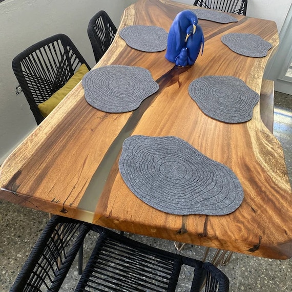 Juego De 4 Manteles Individuales De Estilo Rústico Para Mesa De Comedor, Con Ilustración Vintage De