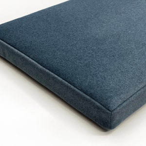 Custom Bench Cushion/ Window Seat Cover/ Banquette Cushion/ Microvelour/ Cushion 2 5.5 cm thick image 10