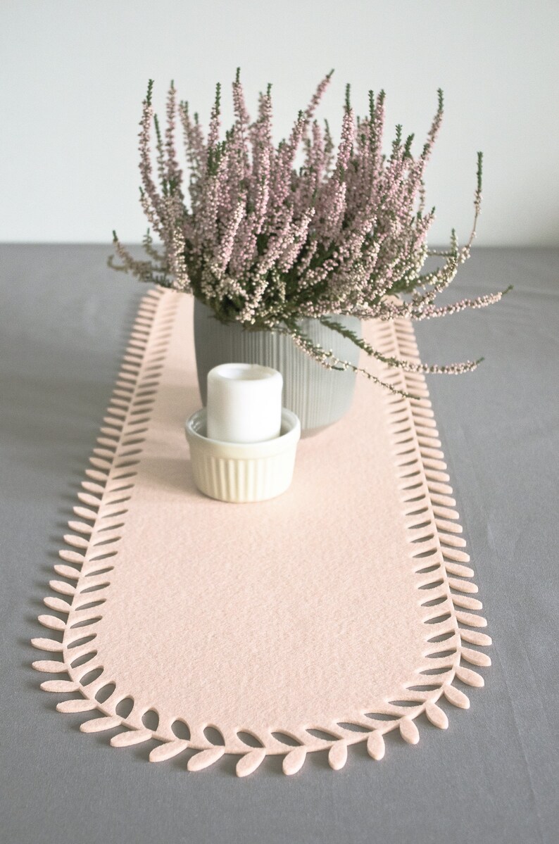 Unique Table Runner / Felt Runner /Table Decoration/ Etsy