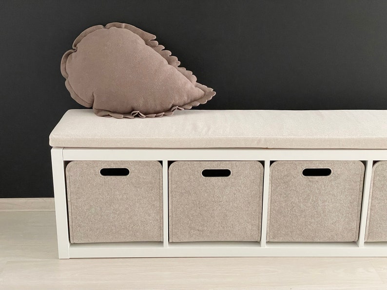 Modern Storage Basket / Felt Storage Bin / Household Storage / Possible in Custom Size image 9