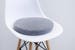 Custom Size Seat Cushion / Round Chair Cushion / Floor pillow  / Wool Felt / Cushion 1,5' (4 cm) thick 