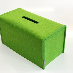Tissue Box Cover / Felt Tissue Holder / Napkin Holder for Table / Modern Tissue Box Cover / Bathroom Organisation large rectangular