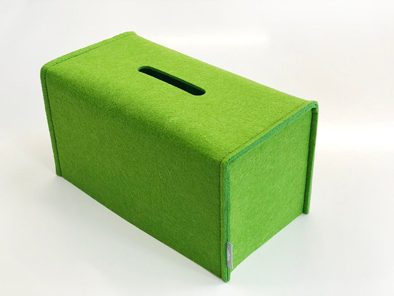 Tissue Box Cover / Felt Tissue Holder / Napkin Holder for Table / Modern Tissue Box Cover / Bathroom Organisation large rectangular