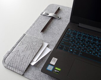 Large Desk Mat  / Desk Top Organizer Pad / Laptop Mat /Felt Mat / 15.75 inch x 27.5 inch (40 x 70 cm) /Office Decor