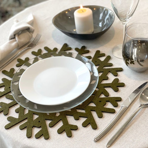 Winter Placemats Etsy