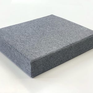 Custom Size Seat Cushion/ Rectangle Chair Cushion from Wool Felt/ Floor Pillow/ Cushion 1,5" 2" 3" 4" thick image 10