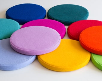 round seat pillows