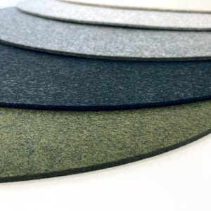 Large Round  Pad/ Felt Table Cover/ Customizable Sizing