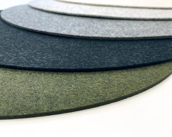 Large Round  Pad/ Felt Table Cover/ Customizable Sizing