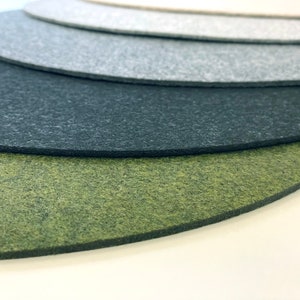 Large Round  Pad/ Felt Table Cover/ Customizable Sizing