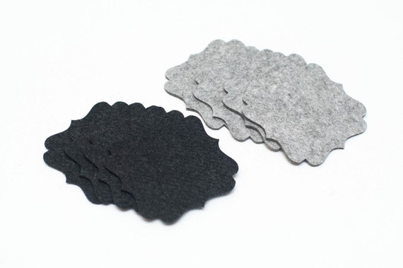 KITLAB Sottobicchieri In Cotone Con Supporto, Set Da 6, Spessi 0,9 Cm, Diametro 10,2 Cm, Assorbenti E Antiscivolo - 4