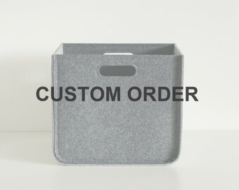 Custom Order for Deena / 10 Strong Storage Baskets