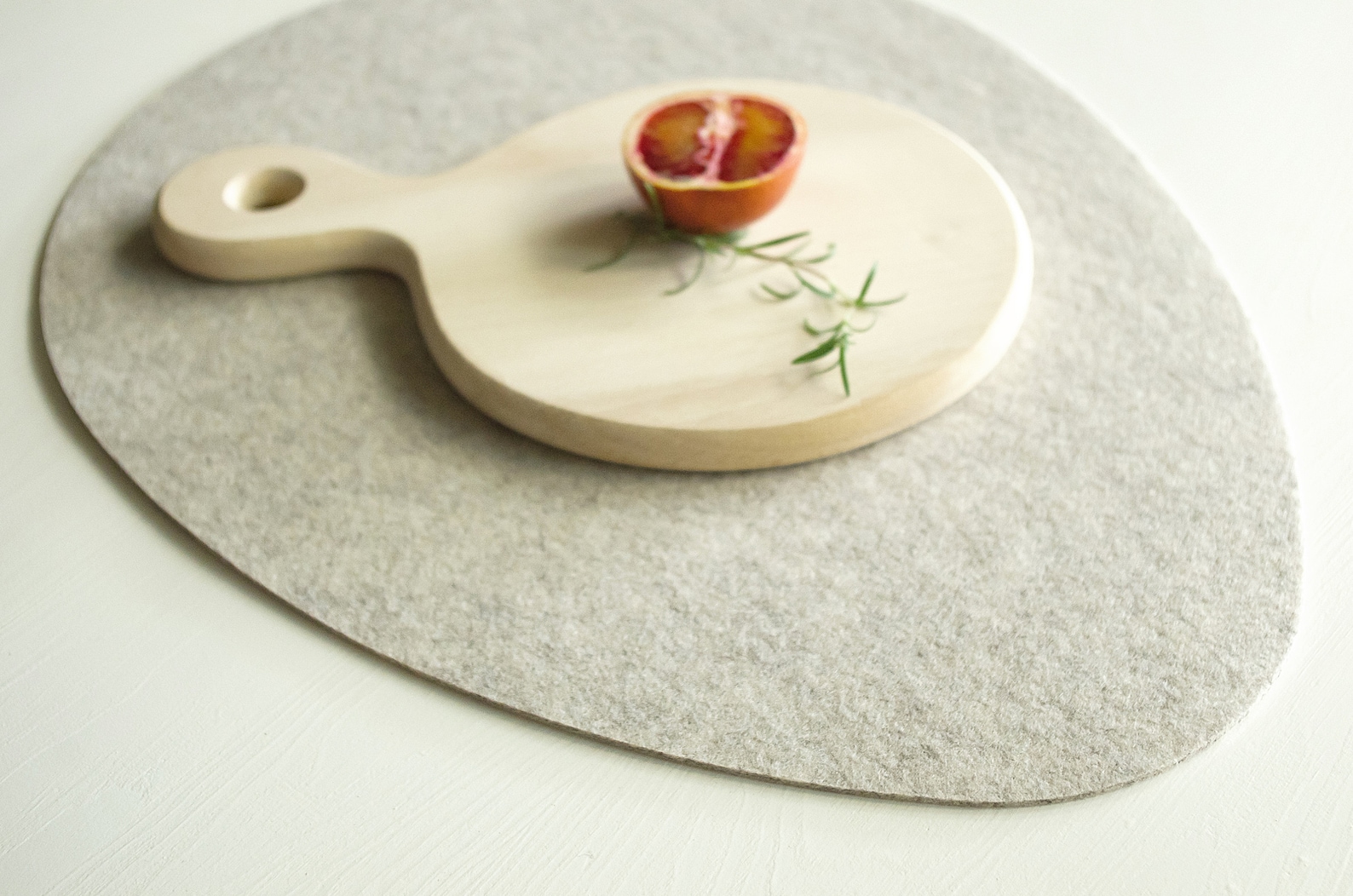 Set Oval Placemats/Eggs Placemats /Oval Felt Etsy