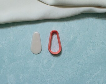 Polymer Clay Cutter Sharp // Jewelry Supplies - Wide Drop