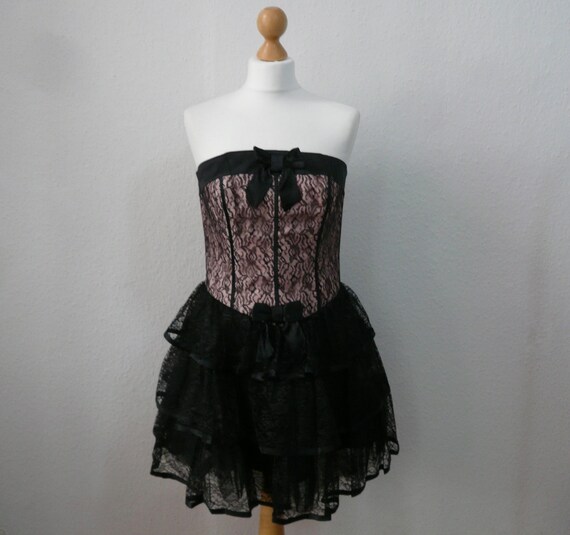 Betsey Johnson NWT Sz 10 Black Puffy Strapless Party Dress Cocktail Prom  Witchy - Etsy Australia