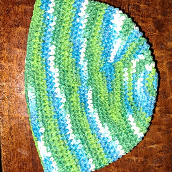 Simple Crochet Beanie ~ Handcrafted ~ 1-2 Colors ~ Single Crochet