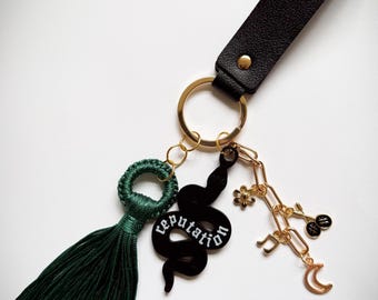 Taylor Swift Eras Tour Keychain, Swiftie Gift, Era Inspired Acrylic Keychain, Cute Pop Music Fan Merch, Bag Charm Accessory