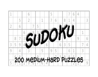 printable sudoku etsy