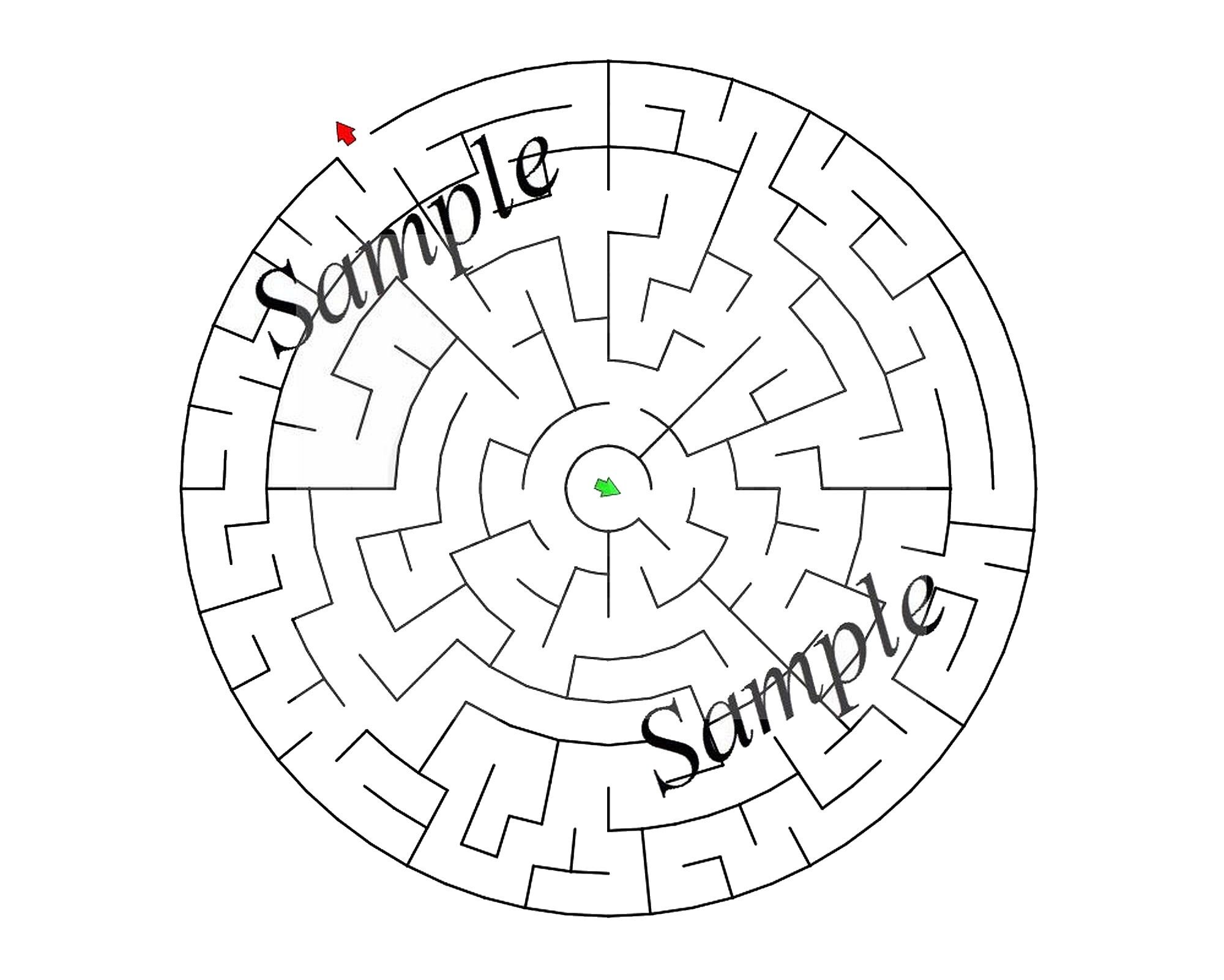 Easy Mazes for Kids 100 Printable Worksheets Answer Keys Etsy