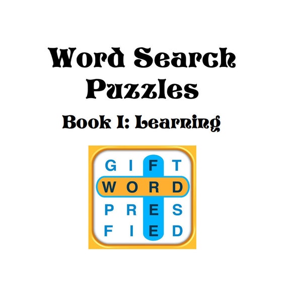 Word Search Puzzles Educational Plus Holiday Bonus Puzzles Pdf Etsy