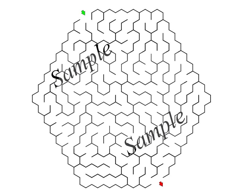 Easy Mazes for Kids 100 Printable Worksheets Answer Keys Etsy