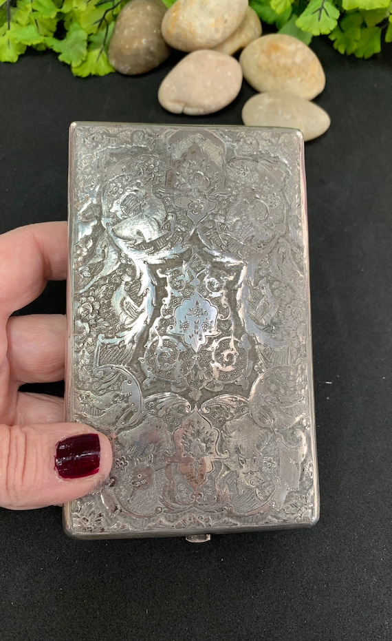 Antique Cigarette/ Card Case, Early 1900’s Cigaret