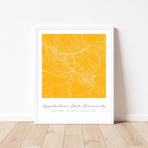 Custom Campus Map, Personalized College Grad Gift image 8