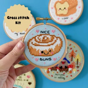 Nice Buns* Cross Stitch Kit*
