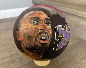 Custom Airbrush Basketball Portraits: Personalize Your Fandom