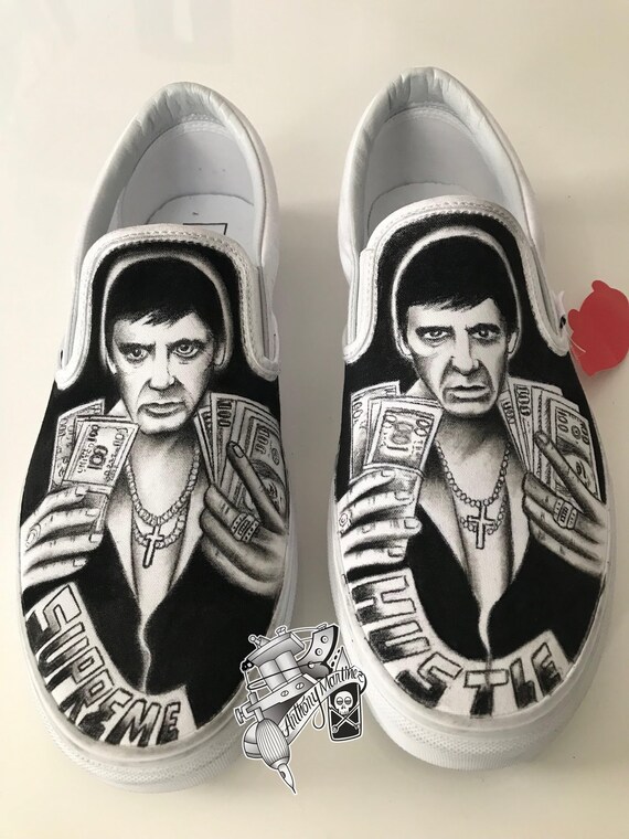 drawing on vans shoes