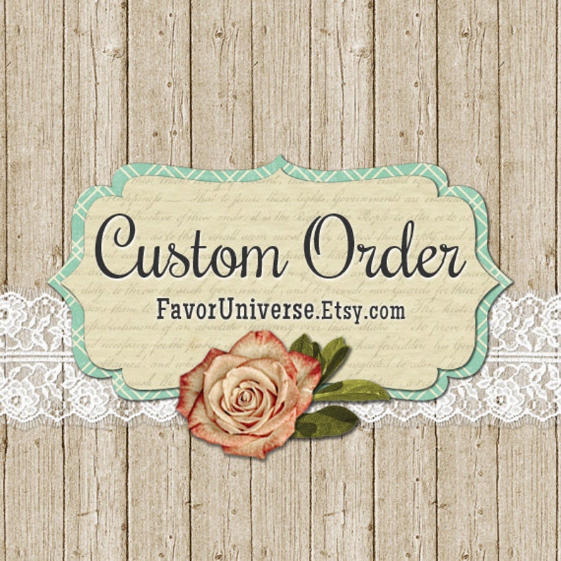 Personalized seed packet wedding favors with Sunflower Burlap and lace image 5